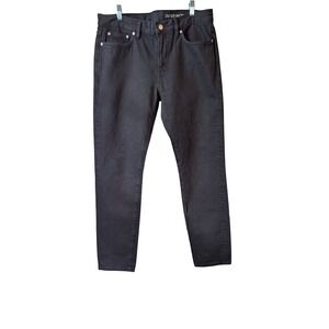 Outerknown S.E.A. JEANS Mens Charcoal Black Organic Cotton Denim Pants 35x31.5